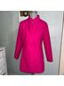 Allegra K 100% Polyester Pink Coat Size S - photo 6
