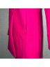 Allegra K 100% Polyester Pink Coat Size S - photo 9