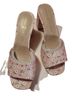 Chinese Laundry Floral Pink Heels Size 8 - photo 1