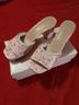 Chinese Laundry Floral Pink Heels Size 8 - photo 4