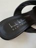 Nicole Miller Black Gold Sandals Size 7 - photo 3
