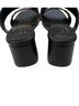 Nicole Miller Black Gold Sandals Size 7 - photo 2