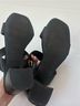 Nicole Miller Black Gold Sandals Size 7 - photo 7