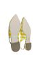 J.Crew Checkered-gingham Yellow White Flats Size 6 1/2 - photo 4