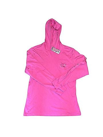 Vineyard Vines Hoodie Tee Long Sleeve Top (view 2)