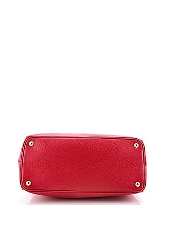 Prada Double Zip Lux Tote Saffiano Leather Medium (view 2)