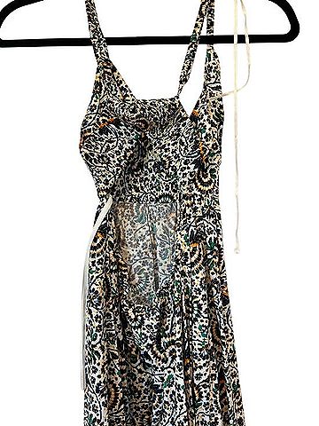 A.L.C. Rhodes Smocked Maxi-Dress Casual Dress (view 2)