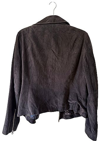 Quince 100% Suede Biker Leather Jacket (view 2)
