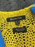 Massimo Dutti 100% Cotton Yellow Massimo Dutti Pullover Sweater Size S - photo 3