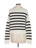 Massimo Dutti 100% Cotton Stripes Ivory Massimo Dutti Pullover Sweater Size M - photo 2
