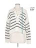 Massimo Dutti 100% Cotton Stripes Ivory Massimo Dutti Pullover Sweater Size M - photo 5