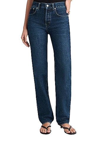 Madewell Longline Straight Jean Jeans (view 1)