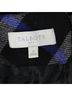 Talbots 80% Polyester 20% Wool 100% Polyester Plaid Black Blue Gray Wool Skirt Size 8 - photo 3
