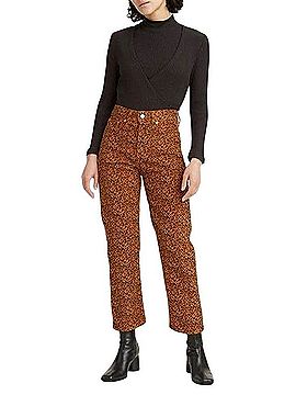 Levi's Wedgie Straight Casual Pants (view 1)