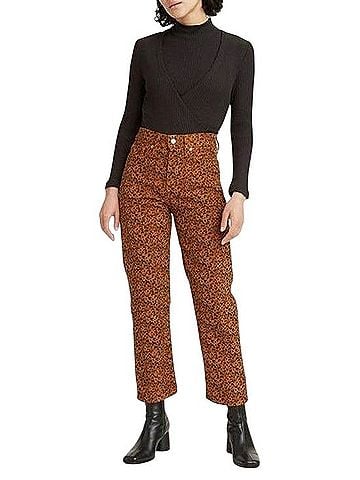 Levi's Wedgie Straight Casual Pants (view 1)