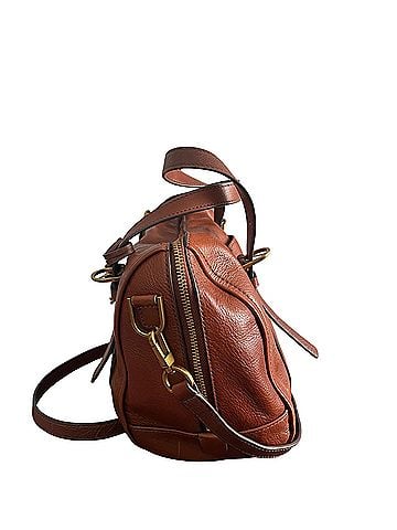 Fossil Carlie Leather Satchel (view 2)