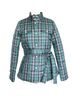 J.Crew Belted Tartan Plaid Puffer Jacket - photo 1