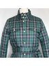 J.Crew Belted Tartan Plaid Puffer Jacket - photo 9
