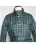 J.Crew Belted Tartan Plaid Puffer Jacket - photo 6