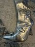 PrettyLittleThing Silver Heels Size 8 - photo 3