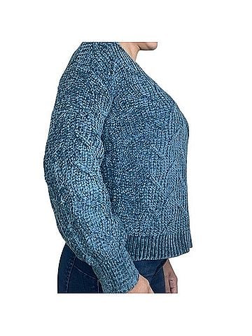 Pink Rose Pullover Sweater (view 2)