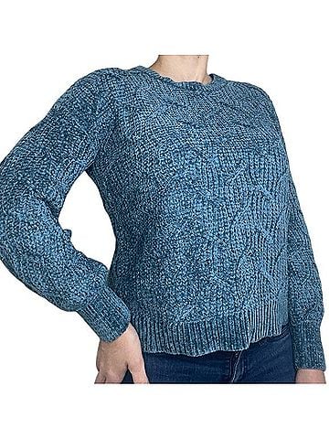 Pink Rose Pullover Sweater (view 1)