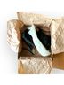 No. 21 Knotted Origami Bow Satin Peep-Toe Mules Mule/Clog - photo 3