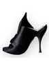 No. 21 Knotted Origami Bow Satin Peep-Toe Mules Mule/Clog - photo 10