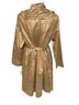 IC Collection Animal Print Gold Brown Coat Size L - photo 2