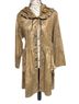 IC Collection Animal Print Gold Brown Coat Size L - photo 1