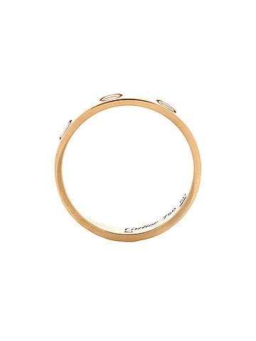 Cartier Love Wedding Band Ring 18K Yellow Gold (view 2)