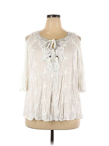Daniel Rainn Daniel Rainn 3/4 Sleeve Blouse (view 1)