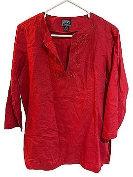 Chaps Classics 3/4 Sleeve Top (view 1)