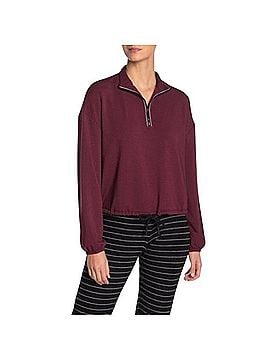 Beyond Yoga By Request Partial Zip Pullover Long Sleeve T-Shirt (view 1)