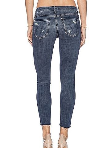 Mother The Looker Ankle Fray Jeans (view 2)