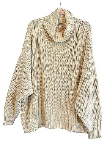 Free People swim too deep chunky knit Pullover Sweater (view 1)