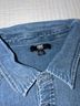 FRYE western denim Button-Down Shirt - photo 3