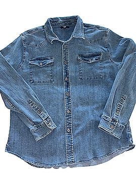 FRYE western denim Button-Down Shirt (view 1)