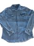 FRYE western denim Button-Down Shirt - photo 1