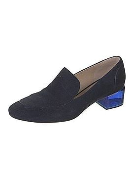 Stuart Weitzman Acrylic Heel Loafer Heels (view 1)
