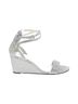 Stuart Weitzman Silver Stuart Weitzman Wedges Size 8 - photo 1