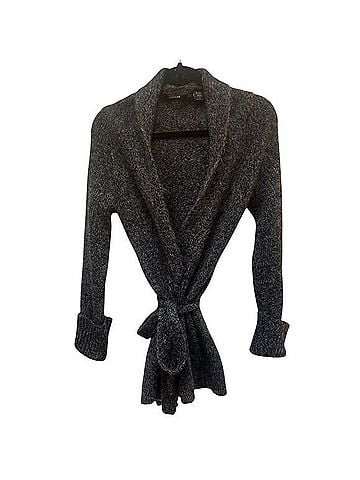 Express Tie-Waist Shawl Collar Cardigan Cardigan (view 1)