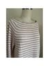 J.Crew 100% Cotton Stripes Pink White Pullover Sweater Size XL - photo 3