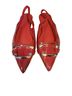 Berness 100% Other Red Flats Size 8 - photo 2