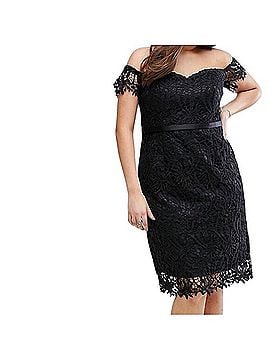 Chi Chi London Sandie Dress Cocktail Dress (view 1)