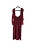Leith Print Red Black Casual Dress Size 1X - photo 6
