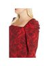 Leith Print Red Black Casual Dress Size 1X - photo 7