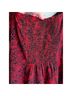 Leith Print Red Black Casual Dress Size 1X - photo 11