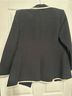Express Black Double-Breasted Blazer with White Trim Jacket - photo 8