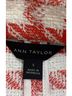 Ann Taylor Checkered-gingham Houndstooth Red White Jacket Size S - photo 8